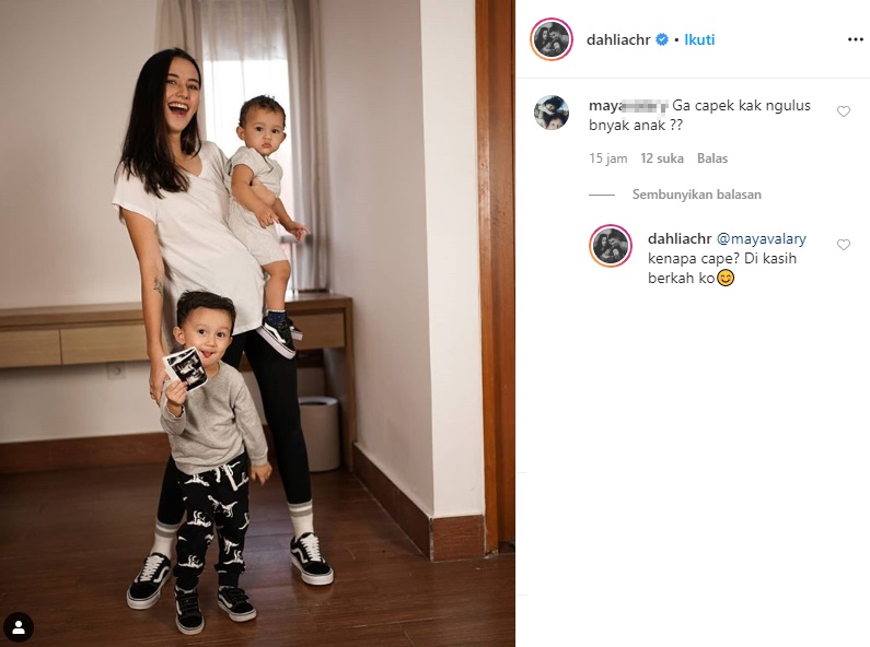 Dahlia Poland Hamil Anak Ketiga, Istri Fandy Christian Ungkap Rasanya Punya Banyak Anak