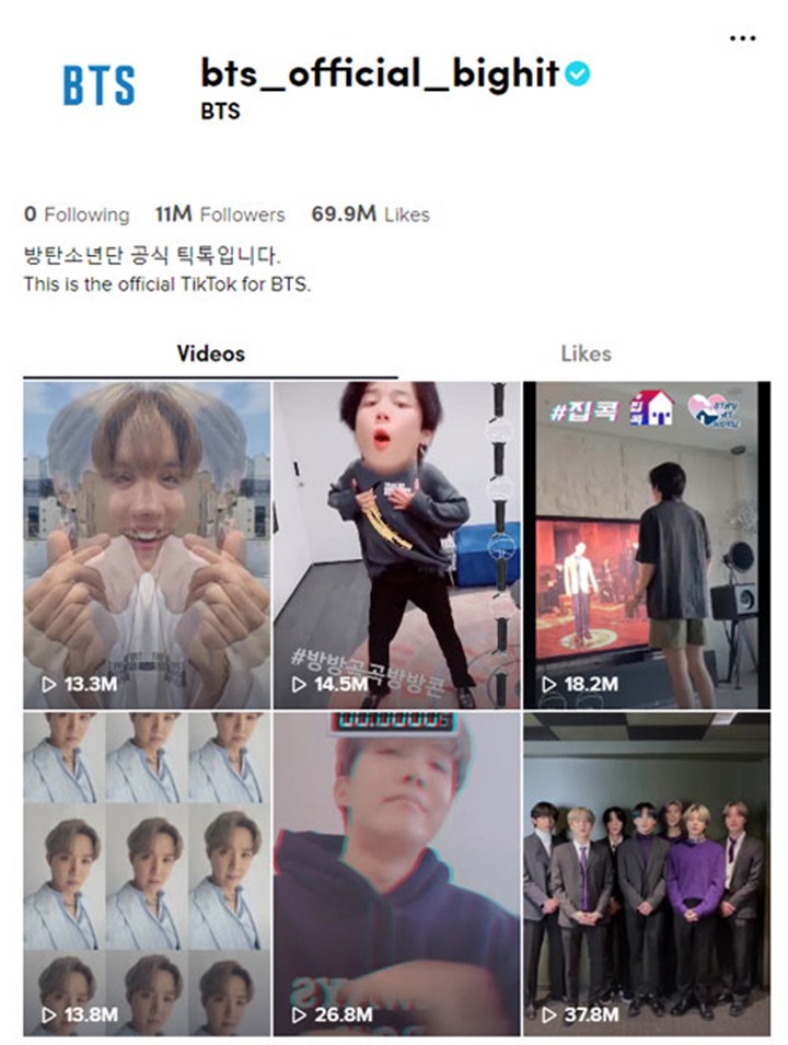 Fantastis, Penghasilan BTS Dalam Sekali Posting Video TikTok Bikin Jiwa Miskin Bergetar