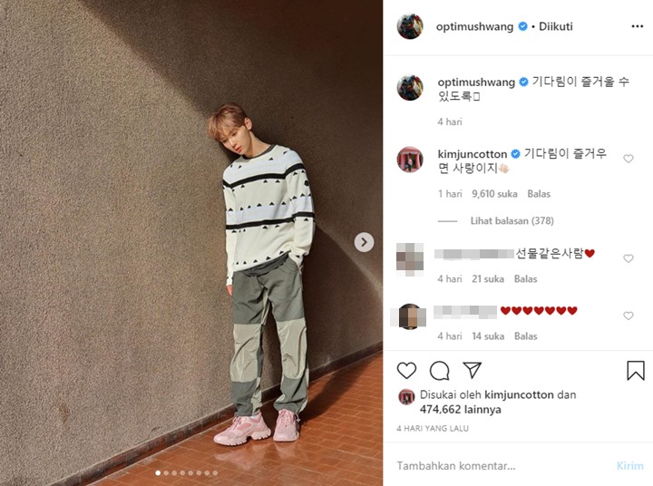 Minhyun NU\'EST \'Tembak\' Suho EXO, Interaksi Manis Keduanya Jadi Perbincangan