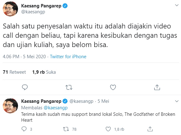 Didi Kempot Berpulang, Kasang Pangarep Ungkap Penyesalan Ditinggal The Godfather of Broken Hearts