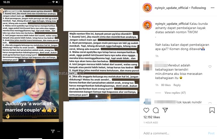 Ashanty Temukan Pelajaran Rumah Tangga Dari Drama Hits \'The World of the Married\'