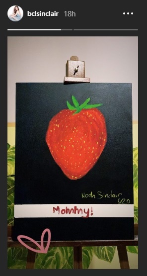 Dapat Lukisan dari Noah, Pesan Bunga Citra Lestari Ini Pancarkan Semangat Membara