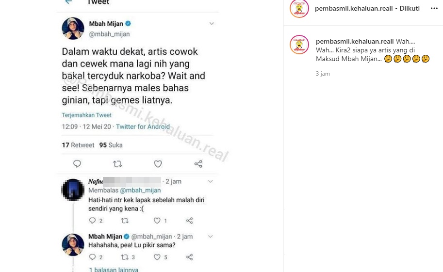 Mbah Mijan Sebut Artis Lain Bakal Keciduk Narkoba Malah Diwanti-wanti Kasus Roy Kiyoshi