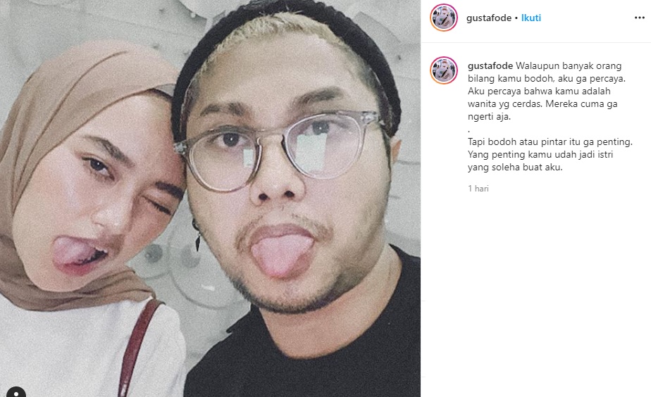 Indira Kalistha Dihujat Habis-habisan, Suami Pasang Badan Seraya Puji Istrinya Begini