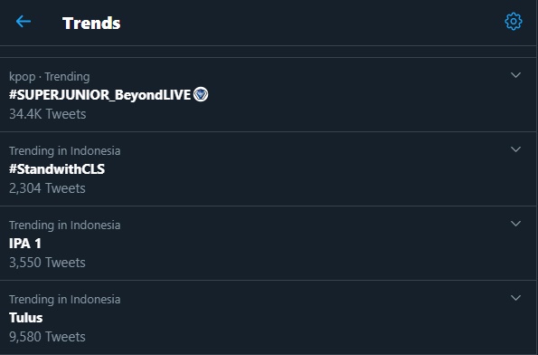 nama tulus sontak menjadi trending topic twitter indonesia hari ini, sabtu (30/5)