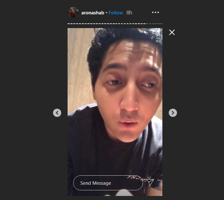 aron ashab meminta maaf kepada kekeyi