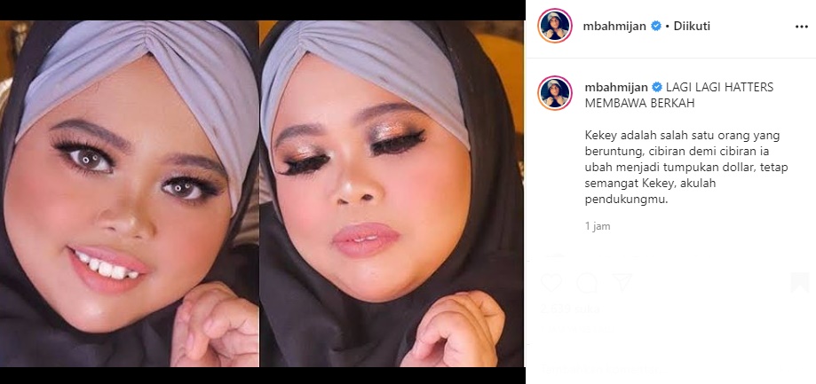 Posting Gambar Kekeyi, Mbah Mijan Bicara Soal Keberuntungan Pelantun Lagu ‘Keke Bukan Boneka’