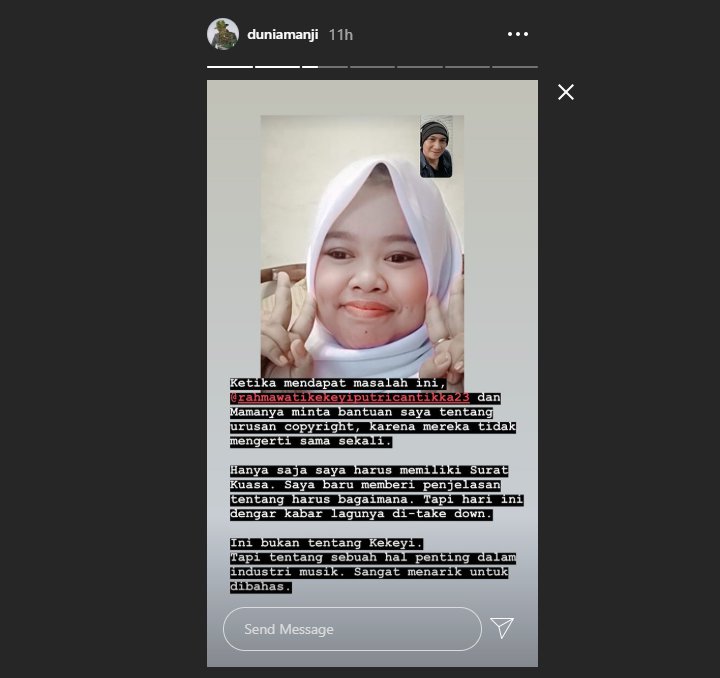 Viral Lagu \'Keke Bukan Boneka\', Anji Ngaku Dimintai Tolong Kekeyi dan Mamanya Soal Copyright