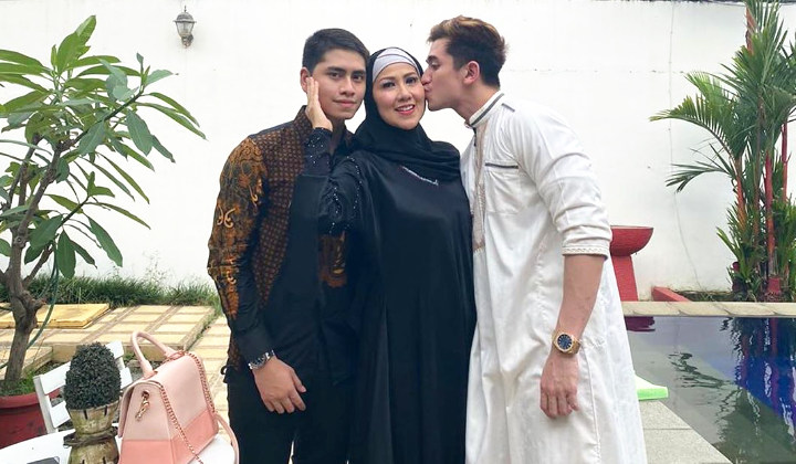 Foto: Reaksi Verrell Bramasta dan Athalla Naufal Saat Tahu Venna Melinda Mantap Pakai Hijab
