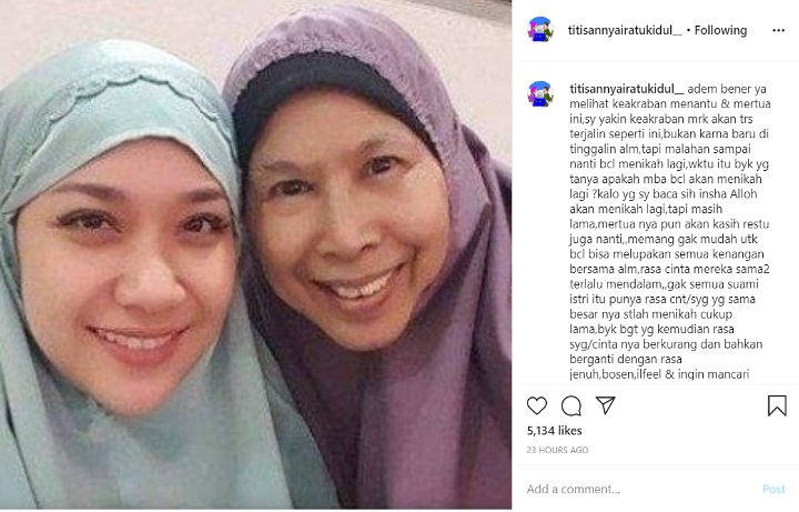Bunga Citra Lestari Diramal Akan Menikah Lagi, Ibu Ashraf Sinclair Bakal Beri Restu?