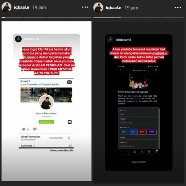 Nama Iqbaal Ramadhan Dicatut Akun YouTube Penipuan, Manajemen Gercep Lapor Polisi
