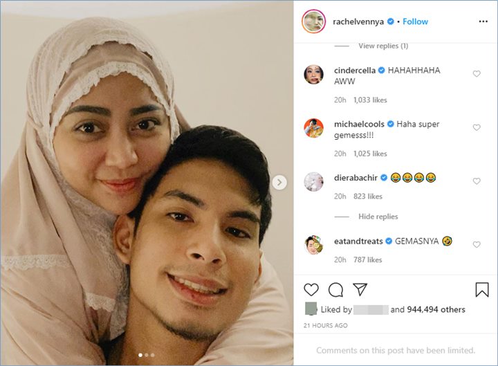 putra rachel vennya sontak membuat para selebriti tertawa dan gemas