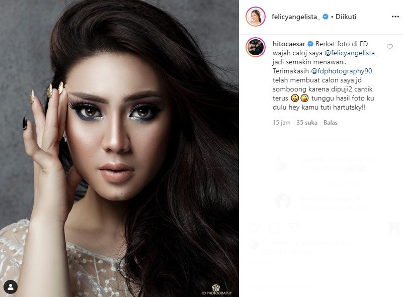 Felicya Angelista Tampil Menawan di Foto Terbaru, Komentar Hito Disebut Simpan Kecemburuan