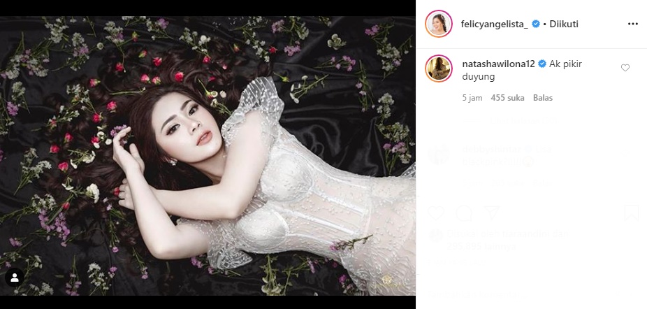 Felicya Angelista Sebut Fotonya Mirip Da Kyung, Natasha Wilona Malah Bilang Begini