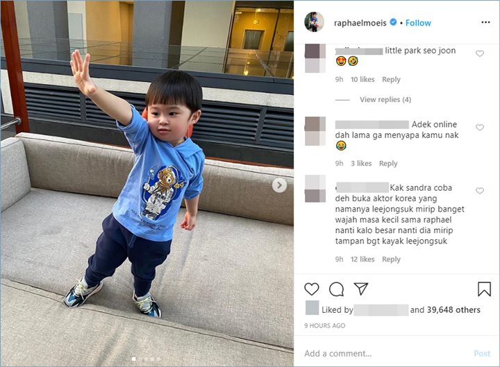 raphael moeis disebut mirip dengan sederet pria populer asal korea selatan