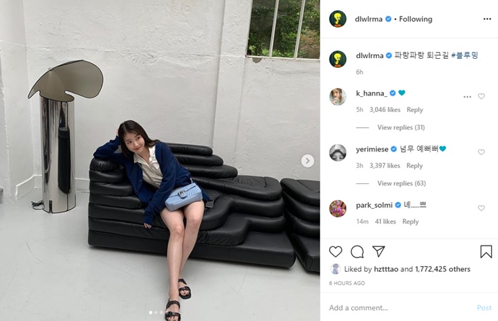 IU Cuma Dandan Santai, Pesona Visual Sukses Sihir Rekan Artis