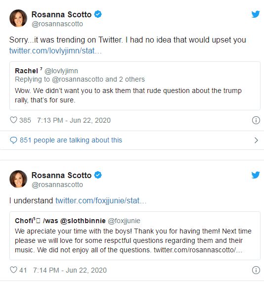 Ajukan Pertanyaan Soal Donald Trump ke TXT, Penyiar Berita Amerika Dikecam