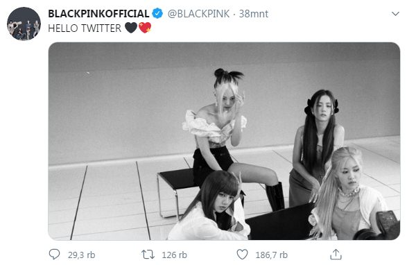 Usai Comeback, BLACKPINK Rilis Akun Twitter Resmi
