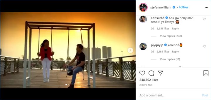 sederet selebriti papan atas mengaku terbawa perasaan karena trailer sinetron baru natasha wilona dan stefan william