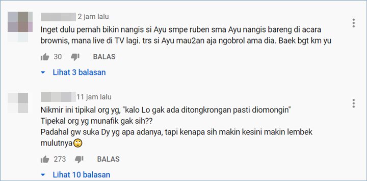nikita mirzani mendapatkan kritikan lantaran dianggap tidak mengingat masa lalu kala bersama ayu ting ting
