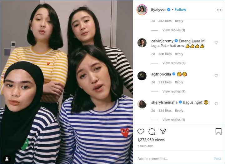blink mendapatkan pujian