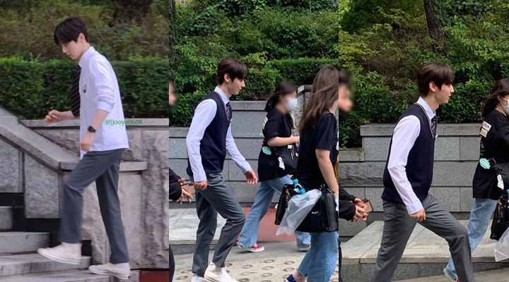 Hwang Minhyun NU\'EST Pamer Pesona Visual di Lokasi Syuting Drama Terbaru