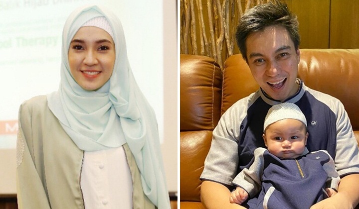 Foto: Unggah Potret Dhini Aminarti Pangku Kiano, Baim Wong Tulis Harapan Langsung Direspon Netter Begini