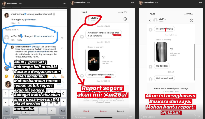 Sherina Naik Pitam Saat Tahu Baskara Mahendra Dapat Ancaman Pembunuhan, Beri Peringatan Tegas Ini