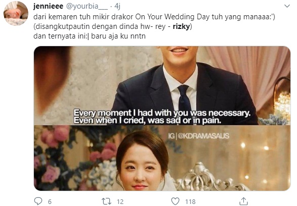 Dinda Hauw Menikah, Rizky Billar Ikut Trending Twitter Hingga Disamakan Film Korea Ini