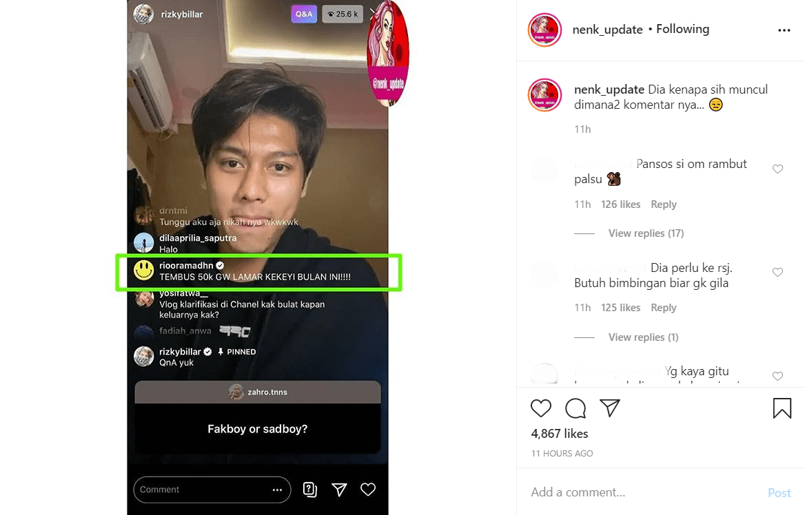 Rio Ramadhan Ngaku Bakal Lamar Kekeyi Bulan Ini, Netizen: Dia Perlu ke RSJ