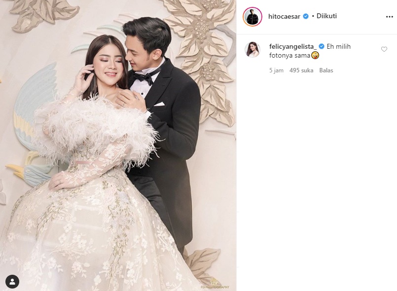 Peringati Monthversary, Felicya Angelista dan Caesar Hito Tak Sengaja Unjuk Ikatan Batin yang Kuat