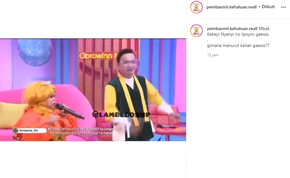 Kekeyi Perdana Nyanyi Tanpa Lip Sync, Nama Lucinta Luna Hingga Barbie Kumalasari Malah Terseret