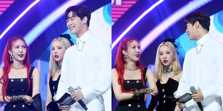 Interaksi SinB G-FRIEND dan Moonbin ASTRO di ‘Show Champion’ Bikin Gemas