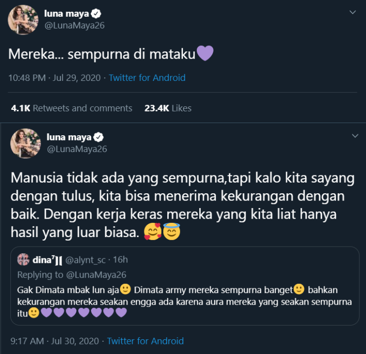 Tak Bisa Bertemu Secara Langsung dengan BTS, Luna Maya: Segitu Aja Aku Sudah Senang Banget