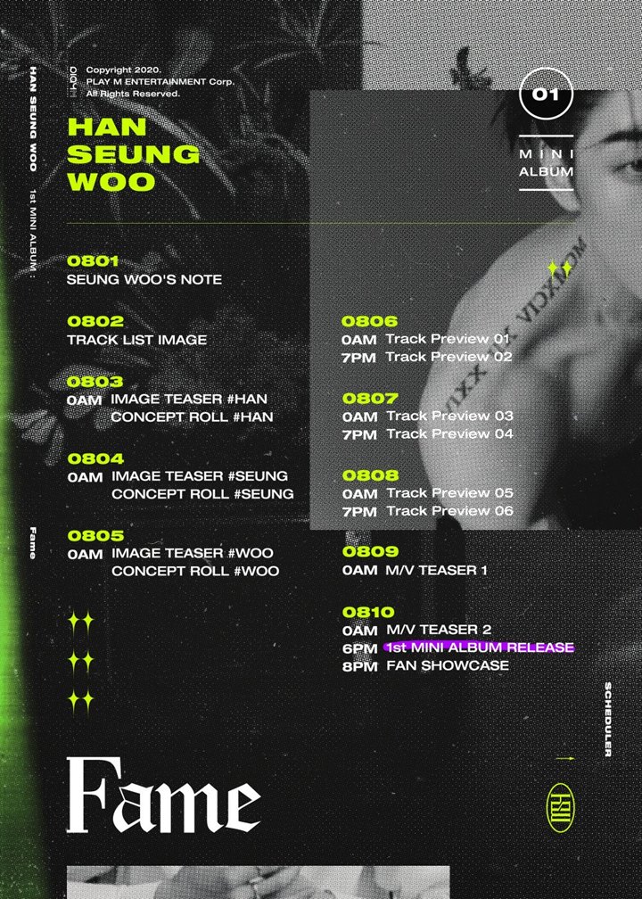 Han Seungwoo Ungkap Jadwal Teaser Album Solo Perdananya