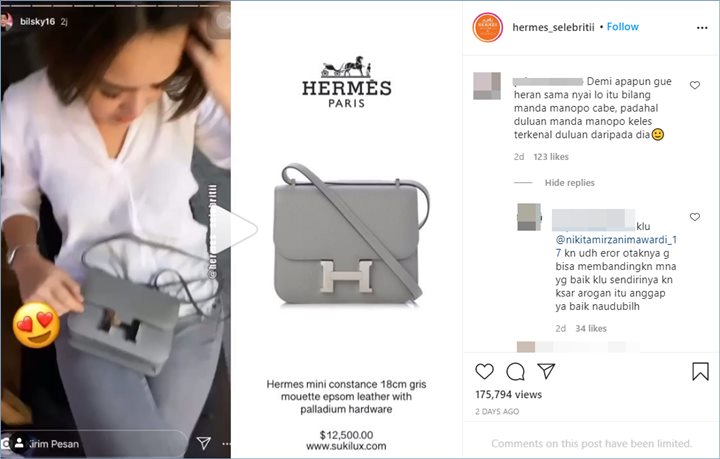 amanda manopo banjir pembelaan dari warganet usai disebut sebagai cabe-cabean oleh nikita mirzani