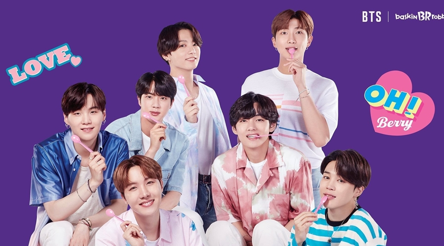 Tampil Ceria dengan Busana Kasual, Penampilan Fashion BTS di Iklan Es Krim Ini Justru Tuai Kritikan