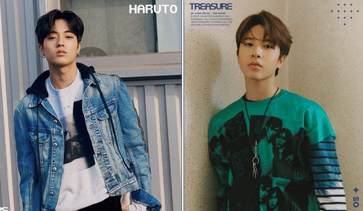 Foto: Tingkah Usil Haruto TREASURE ke Junghwan di BTS ‘BOY’ Bikin Ngakak