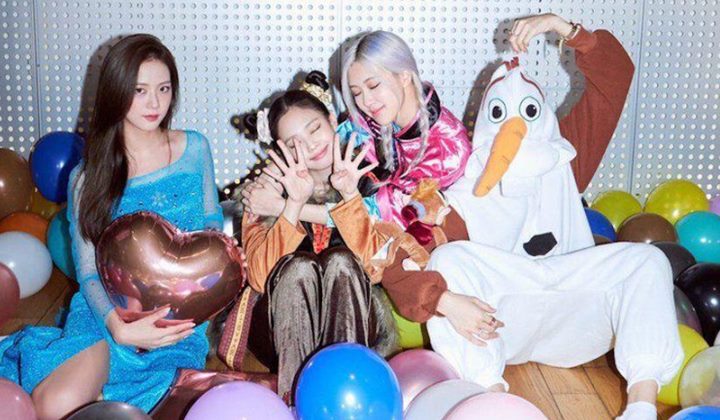 Foto: Rayakan Ultah BLACKPINK, Lisa Totalitas Pakai Kostum Olaf ‘Frozen’