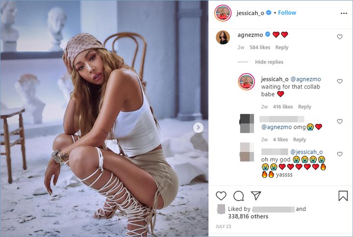 agnez mo dan jessi disebut akan melakukan kolaborasi