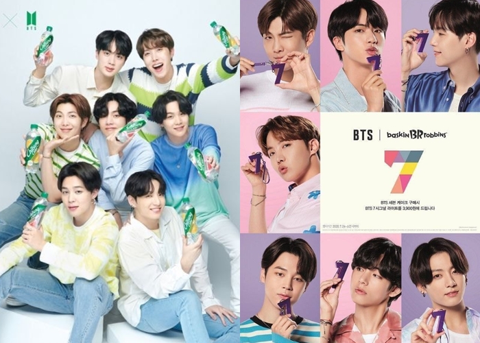 Dari Mobil, Es Krim Hingga Formula E, BTS Jadi Idol yang Paling Banyak Bintangi Iklan Tahun Ini