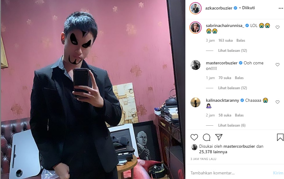 Azka Dandan Ala Deddy Corbuzier, Sabrina Chairunnisa Hingga Kalina Oktarani Beri Reaksi Kompak