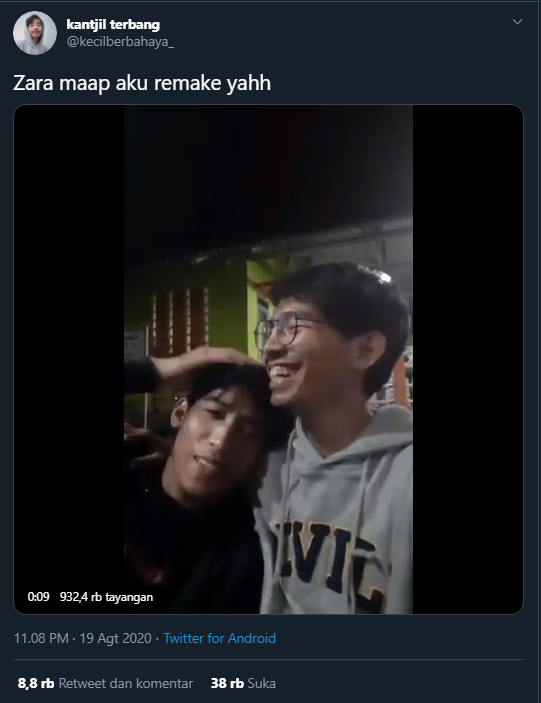 Video Viral Adhisty Zara Jadi Bahan Parodi, Muncul Cuitan Marah Diduga dari Sang Ayah