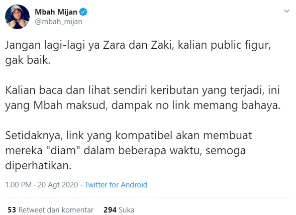 Tanggapi Video Dada Adhisty Zara Dipegang Sang Pacar, Mbah Mijan Malah Tuai Kritikan Pedas