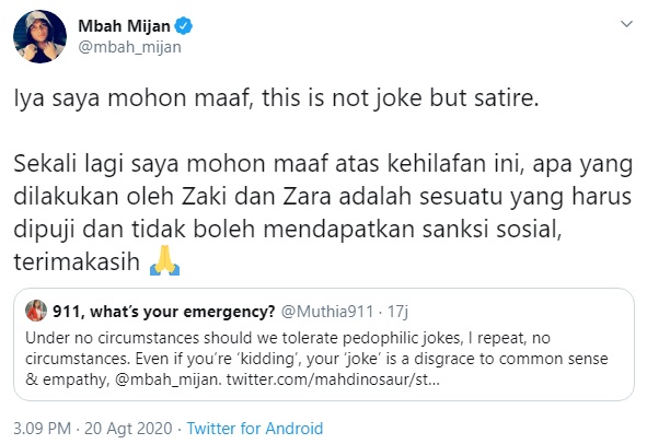 Balik Kena Bully, Mbah Mijan Minta Maaf Usai Komentari Skandal Video Adhisty Zara