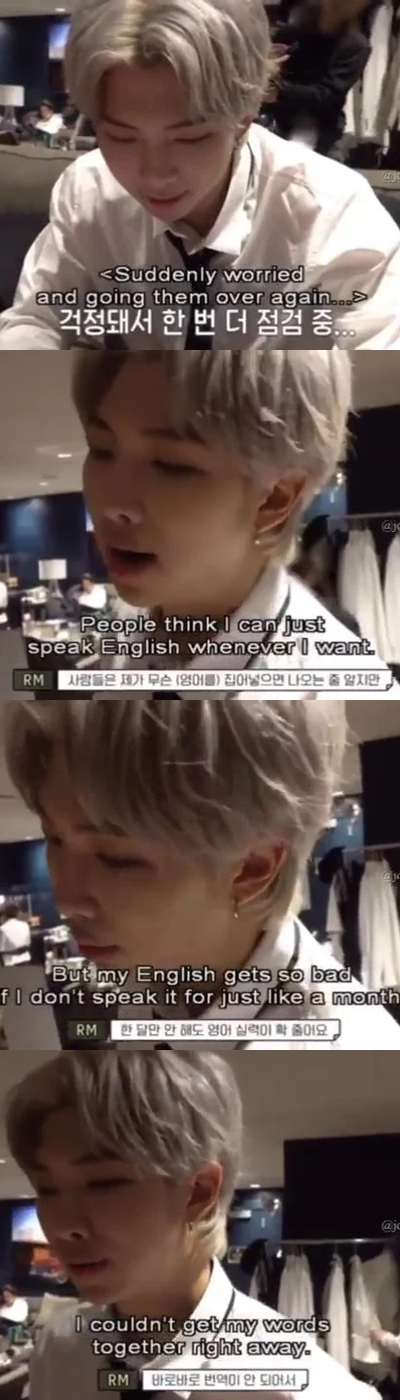 Masih Terus Belajar Meski Sudah Fasih Bahasa Inggris, Sikap RM Tuai Kekaguman dari Netter