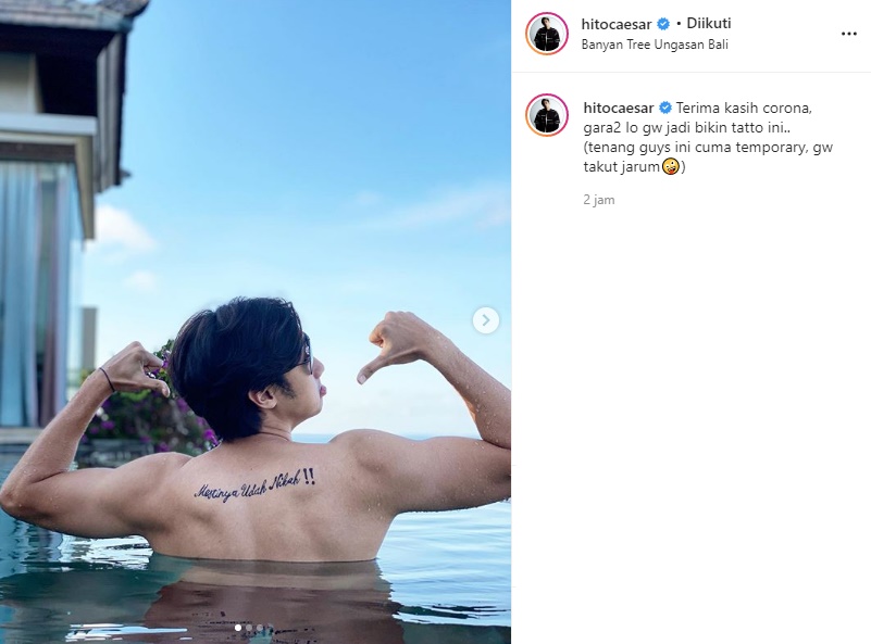 Urung Sah dengan Felicya Angelista, Caear Hito Bikin ‘Tato’: Mestinya Udah Nikah