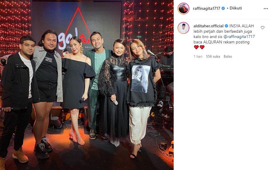Aldi Taher Diserbu Cibiran Pedas Usai Komentari Foto Raffi Ahmad-Nagita Slavina, Ada Apa?