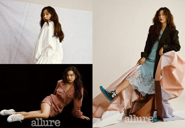 Tampil Sporty dan Menggoda, Seulgi Bahas Keinginan Debut Solo