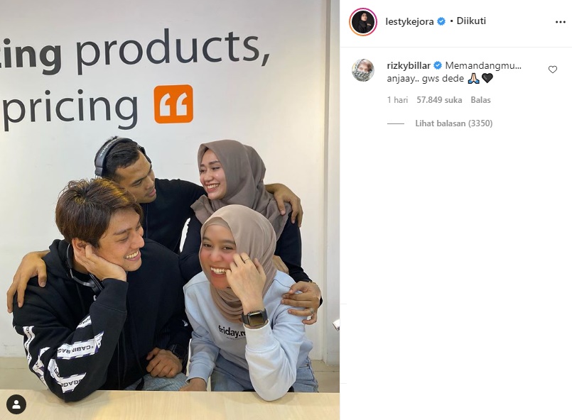 Lesti Ambruk Sampai Dilarikan ke Rumah Sakit, Perhatian Rizky Billar Bikin Baper Massal